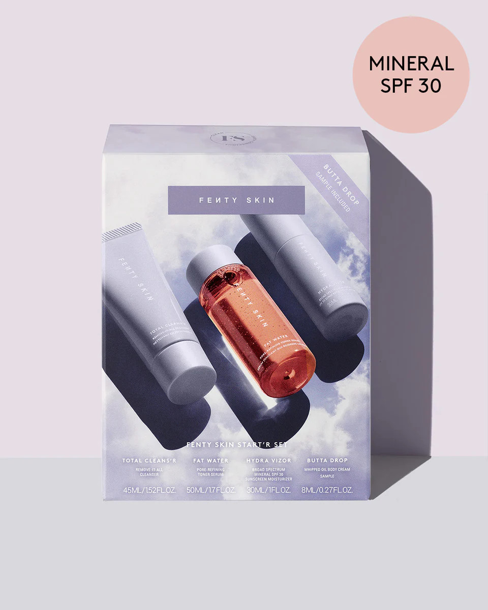 Fenty Skin Travel-Size Start'r Set with Mineral SPF | Fenty Beauty