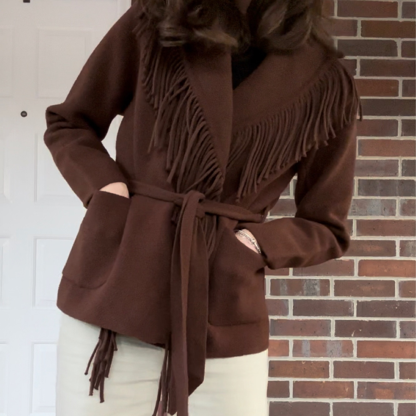 Fringe coatigan - similar options linked and on sale! I’m loving the western vibes  

#LTKFindsUnder100 #LTKStyleTip
