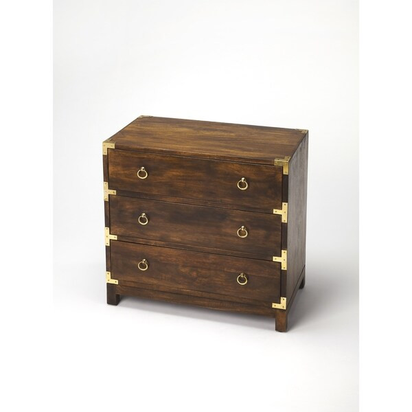 Butler Forster Brown Campaign Chest | Bed Bath & Beyond