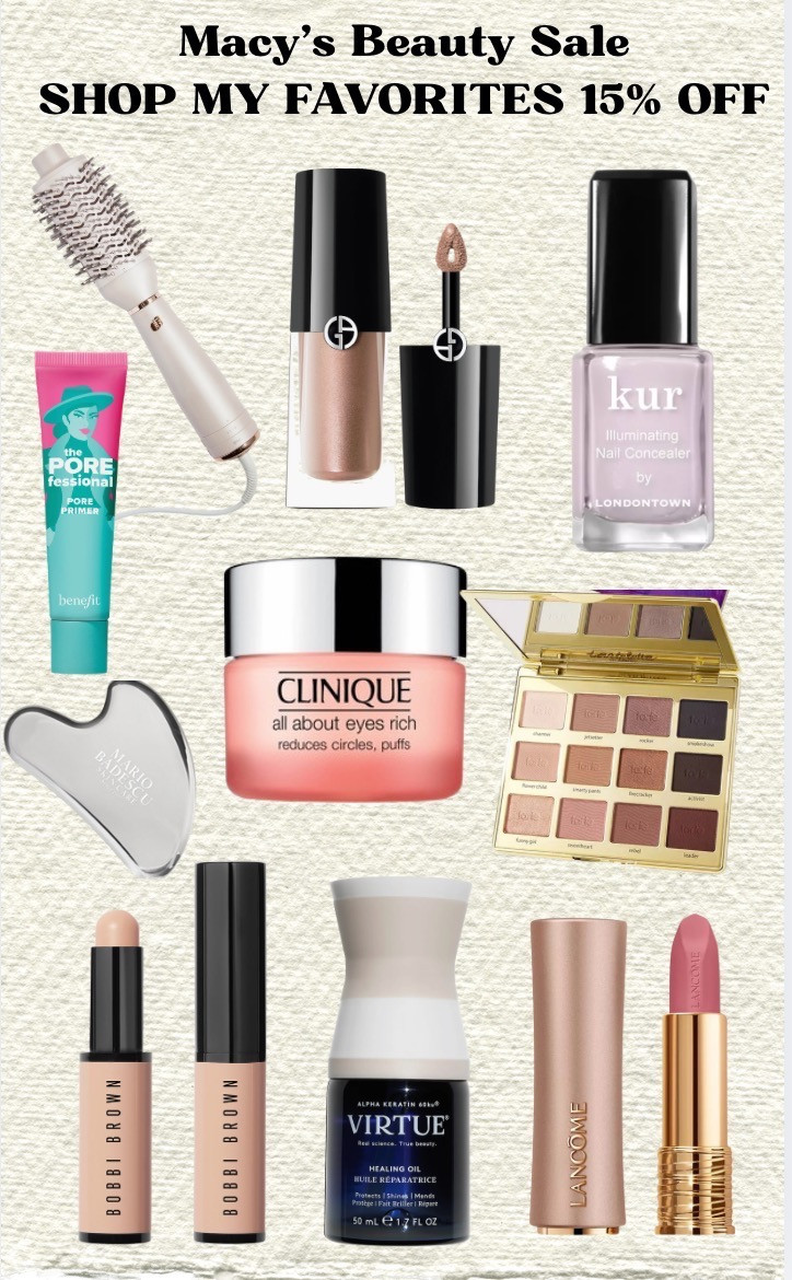 Now-3/29 some of my favorite beauty products are 15% off 

 

#LTKOver40 #LTKSaleAlert #LTKBeauty