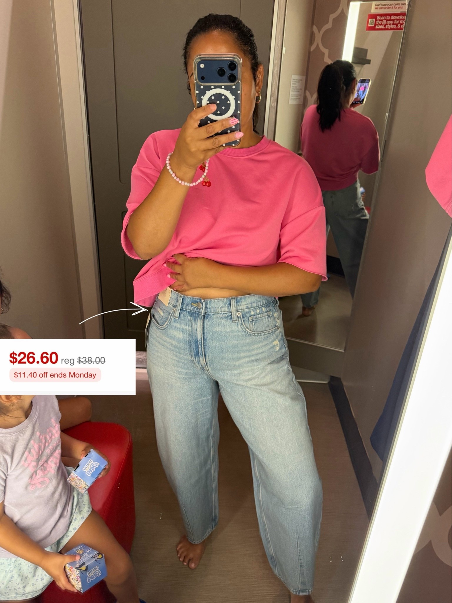 The viral barrel jeans from target are on major sale!! @Target

#LTKSaleAlert #LTKSeasonal