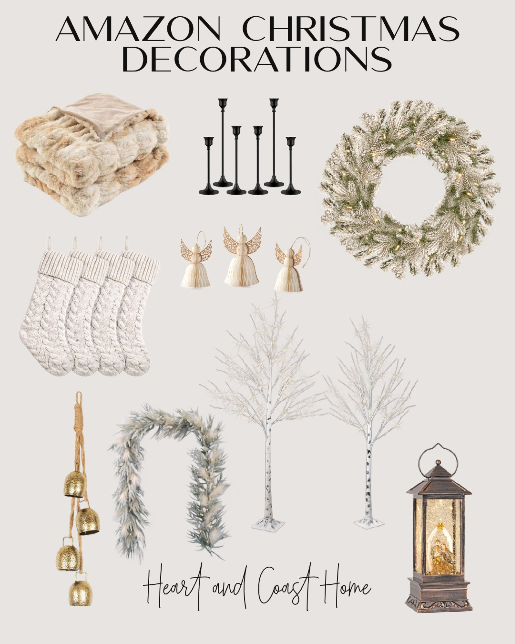 Christmas Decorations. Amazon Home Decor

#LTKHoliday #LTKSeasonal #LTKhome