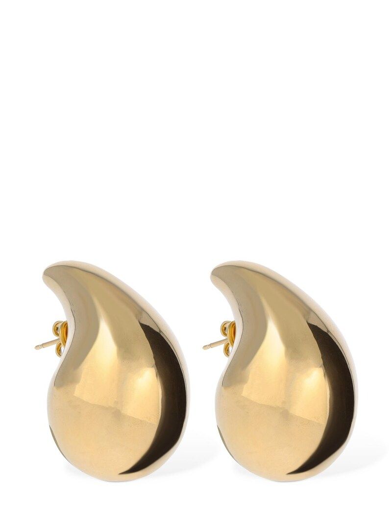 18kt Gold-plated silver earrings | Luisaviaroma
