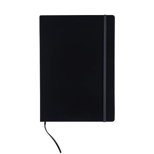 Fabriano Ispira Hard-Cover Notebook, 5.8"" x 8.3"", A5, Dotted, Black | HSN