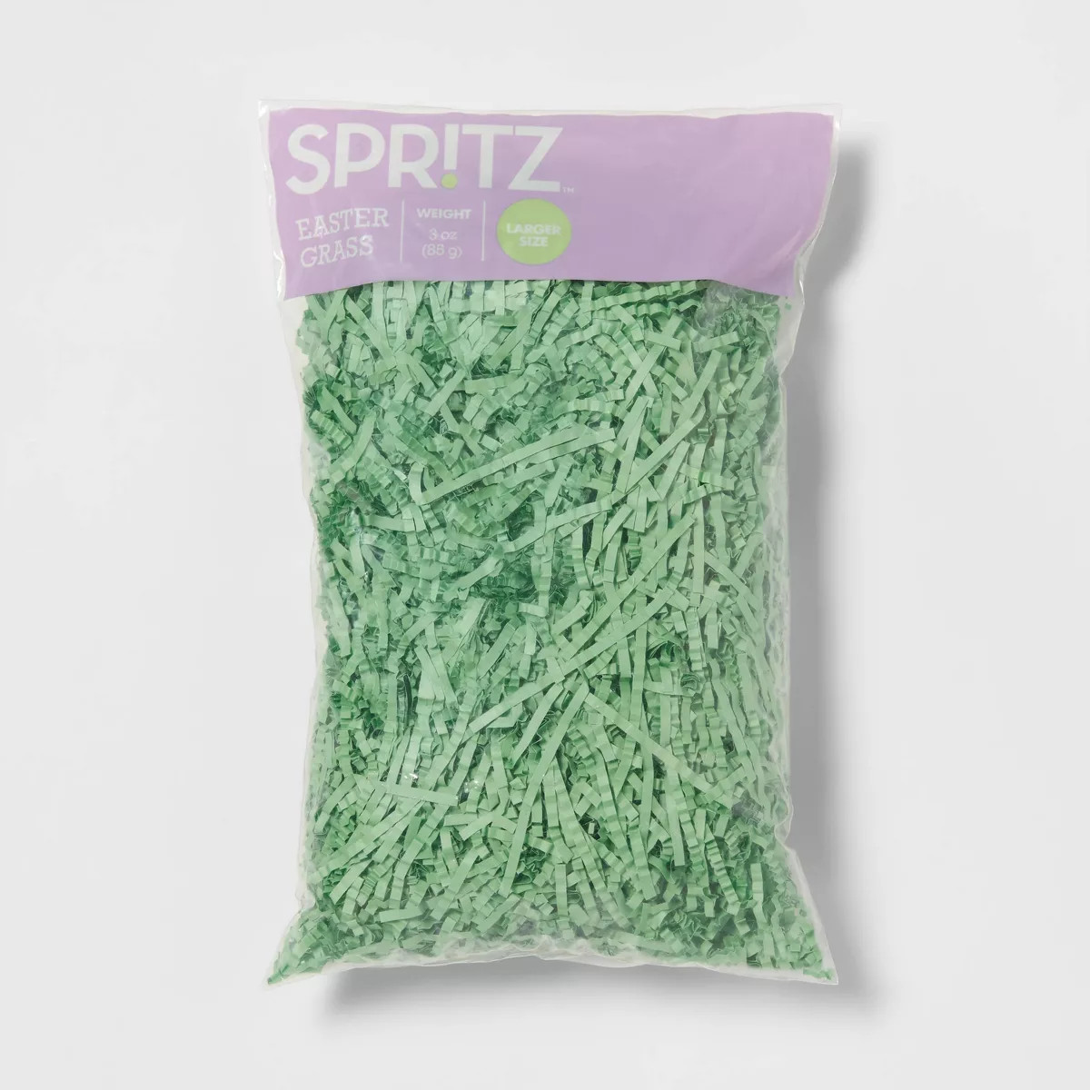 3oz Crinkle Easter Basket Grass Cool Green - Spritz™ | Target
