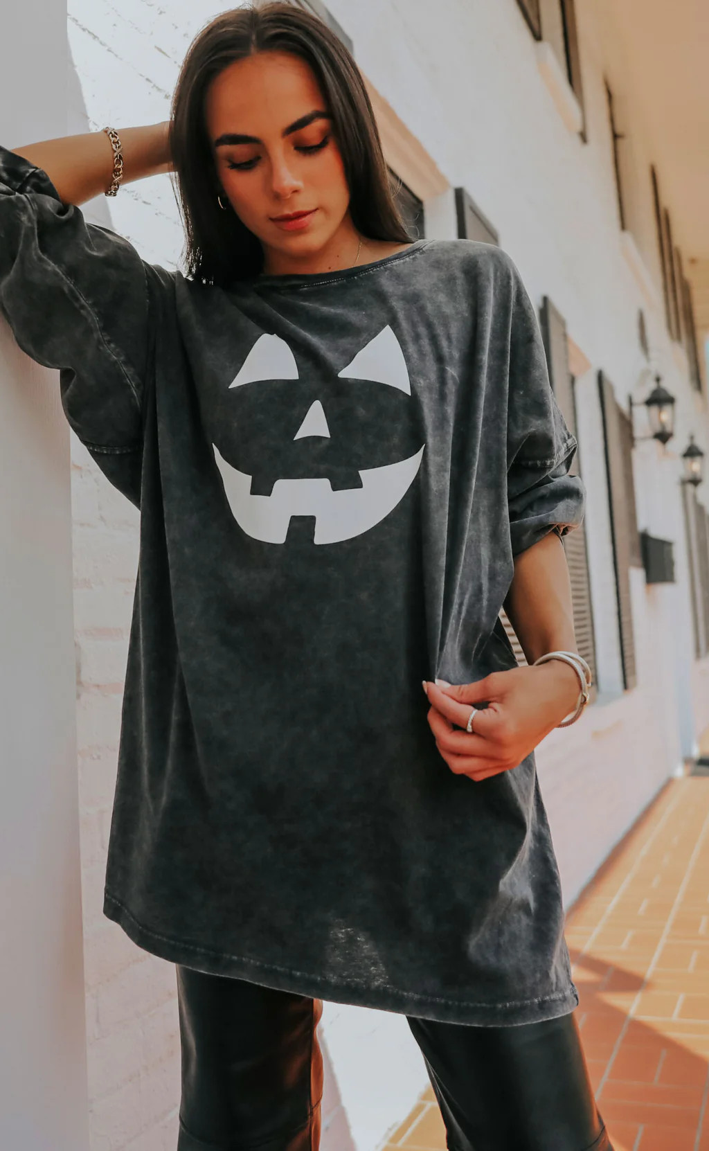charlie southern: jack o lantern big t shirt | RIFFRAFF