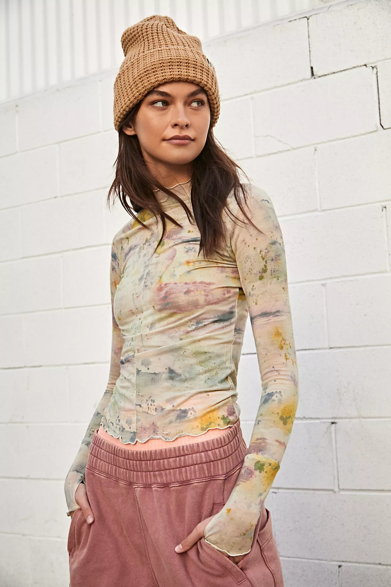 Printed High Jump Long Sleeve | Free People (Global - UK&FR Excluded)