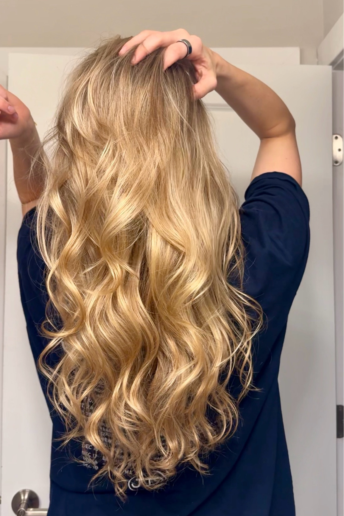My heatless curler routine and products I use!!🫶🏼🫶🏼 #hair #heatlesscurl