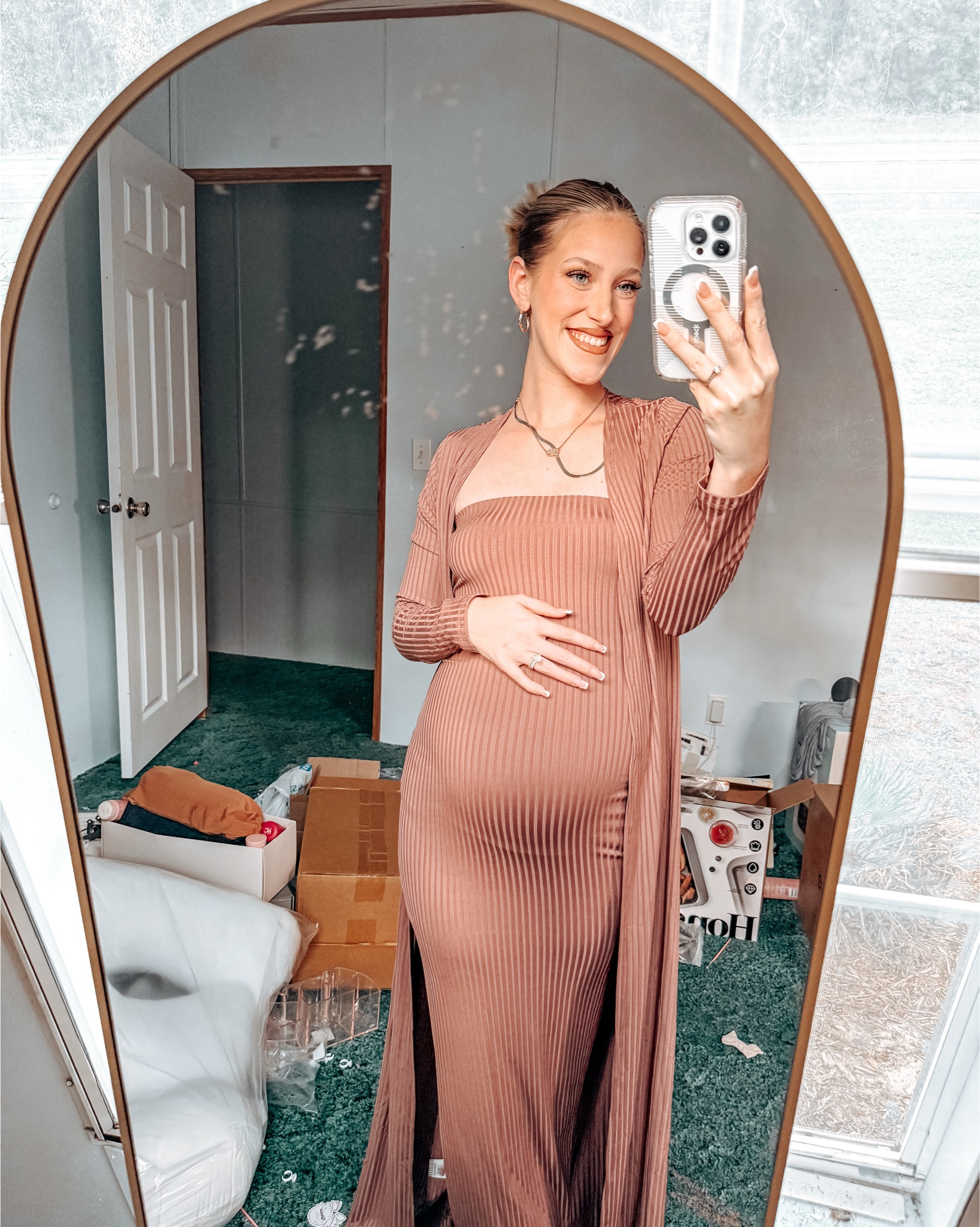 Literally so obsessed with this outfit! You’ll def see me wearing this again!🤩

#LTKFamily #LTKBump #LTKSeasonal