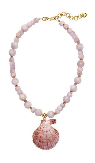 Brinker + Eliza Bora Bora Necklace in Pink. | Revolve Clothing (Global)