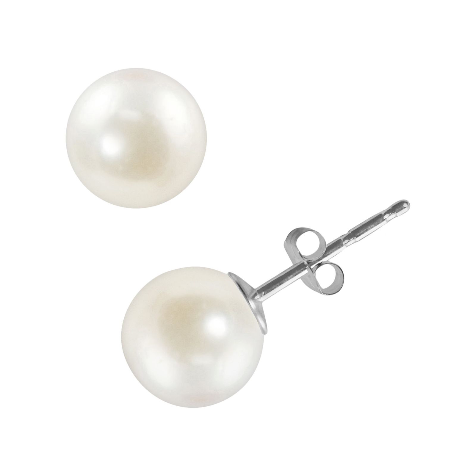 PearLustre by Imperial 14k White Gold Akoya Cultured Pearl Stud Earrings, Women's | Kohl's