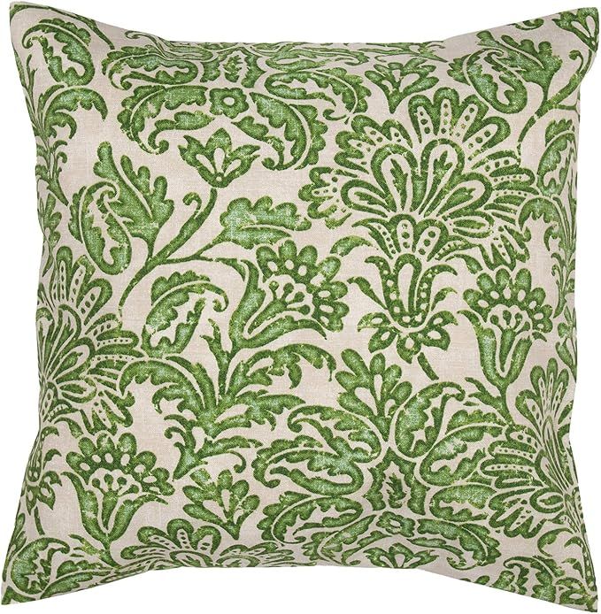 Outdoor Pillows for Patio Furniture Made of Tommy Bahama Fabric Green Batik ONE Pillow Cover 18" ... | Amazon (US)