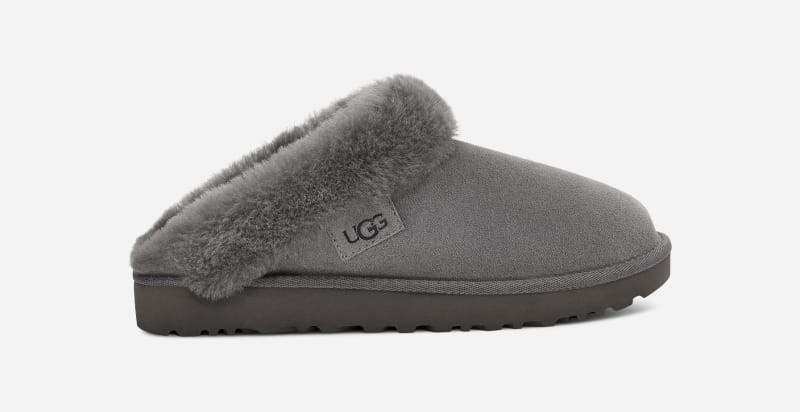 UGG® Women's ClUGG®ette Sheepskin Slippers in Charcoal, Size 9 | UGG (US)