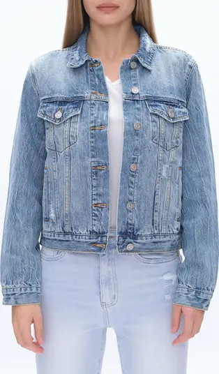 Distressed Denim Jacket | Nordstrom