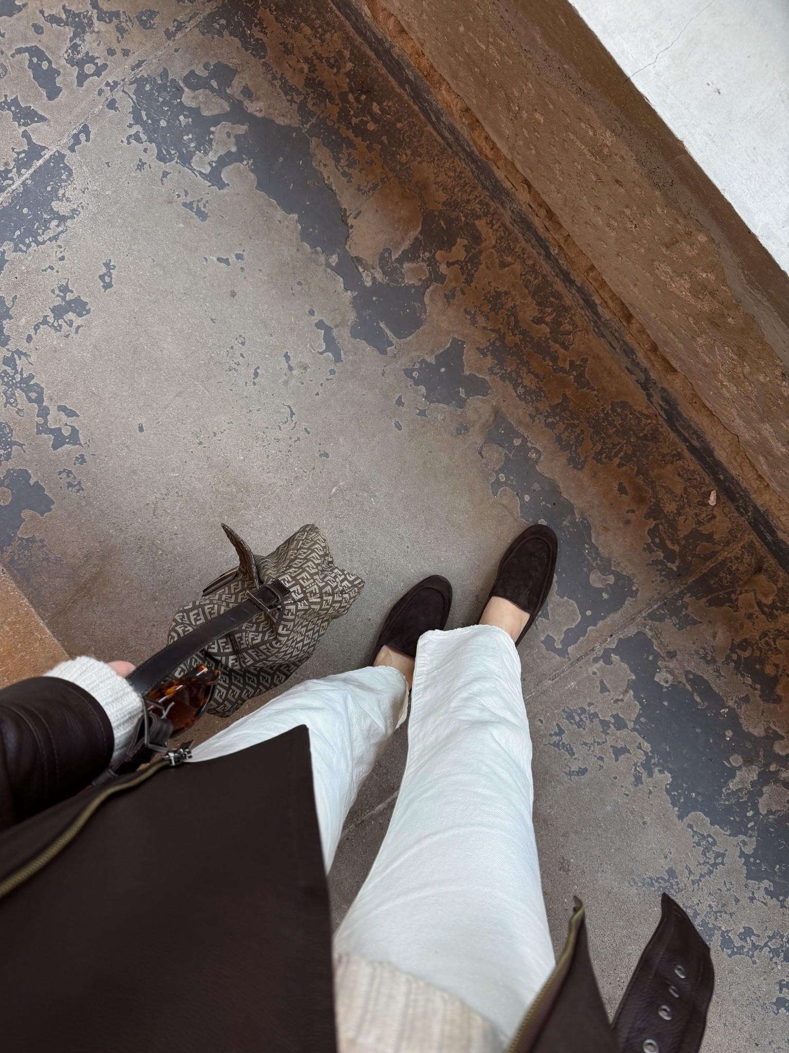 These brown suede loafers are sooooo comfy, fit tts 