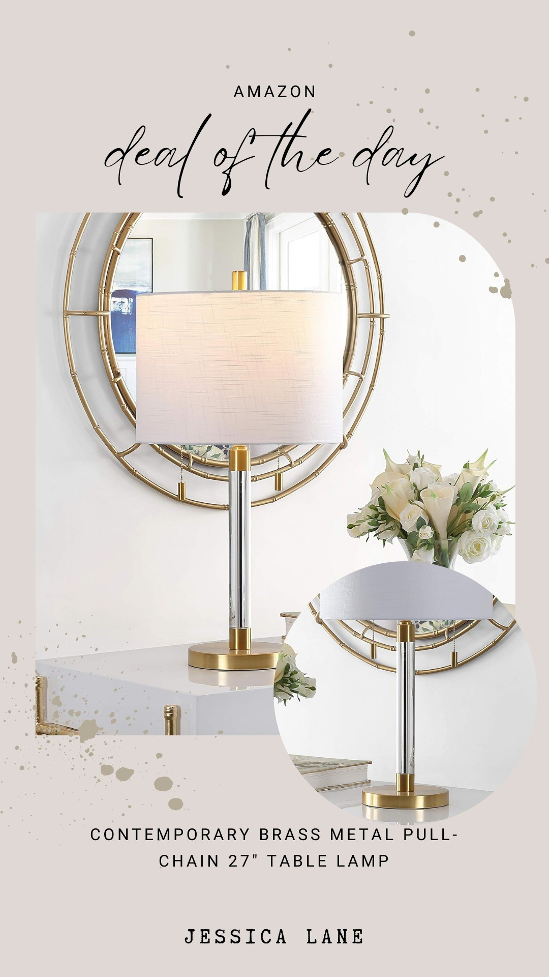 This 27 inch table lamp combines glass and metal with a classic pull chain for a contemporary look that fits any bedside or end table.#tablelamp #lightingdesign #glasslamp #homelighting

#LTKSaleAlert #LTKHome