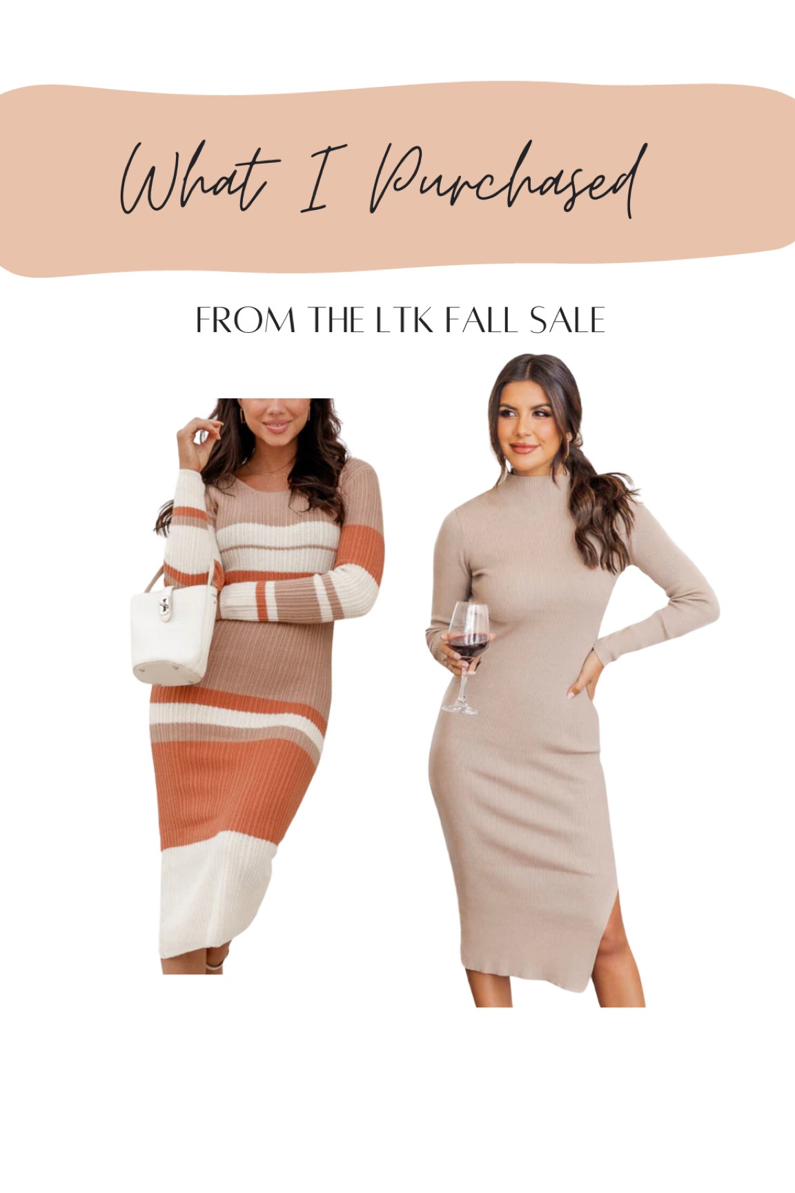 I purchased these two fall dresses from the LTK Fall Sale. They’re both 30% off, making them both under $37! Just use the code at check out.

Fall outfit, fall outfits

#LTKsalealert #LTKSale #LTKSeasonal