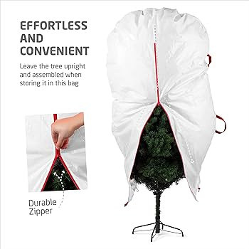 Zober Upright Christmas Tree Storage Bag - Fits 9 Ft Artificial Tree - Christmas Tree Bag W/Draws... | Amazon (US)