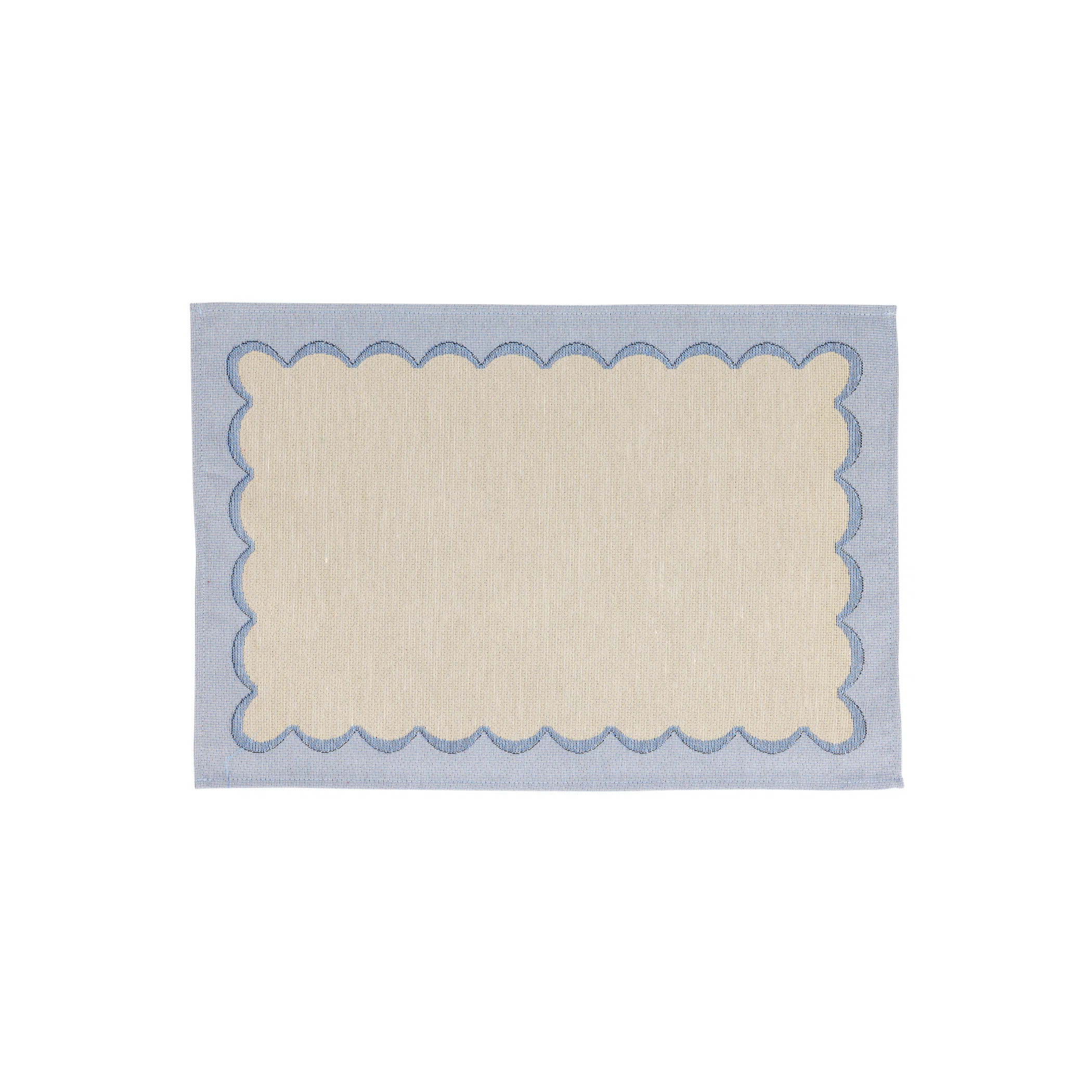 Tavola Scalloped Placemats - Set Of 4 (Set of 4) | Birch Lane