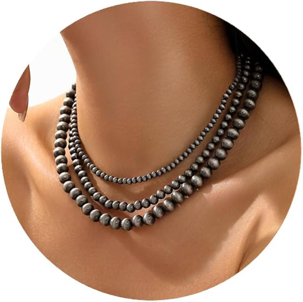 Gold Layered Necklace for Women Trendy,Dainty Bow Heart Pendant Necklace for Women Gold Christmas... | Amazon (US)