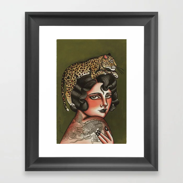 Quiet Wild Framed Art Print | Society6