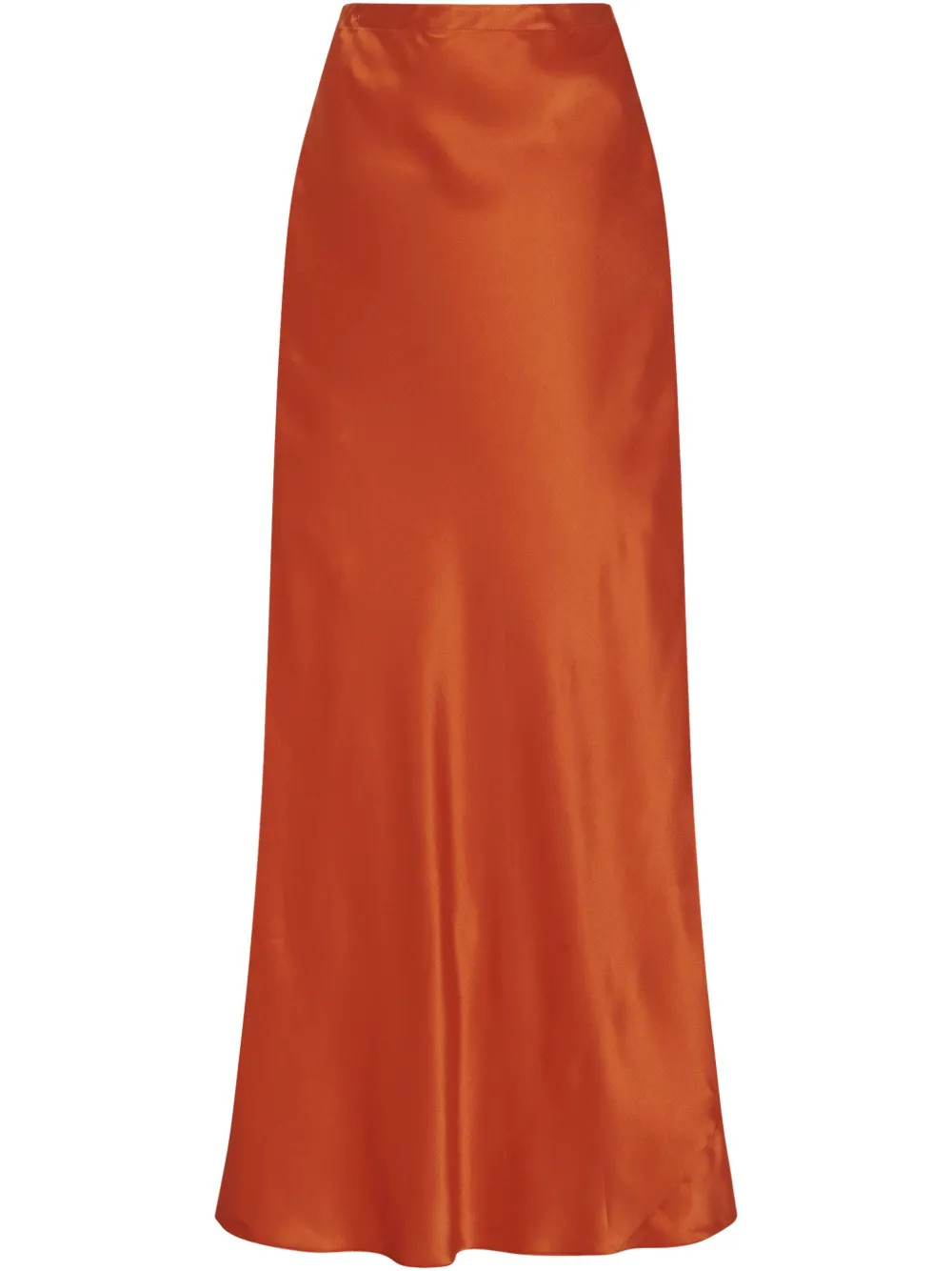Rosetta Getty Bias Maxi Skirt | Orange | FARFETCH | Farfetch Global