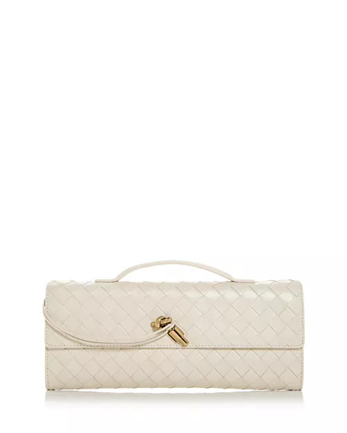 Andiamo Intrecciato Leather Clutch | Bloomingdale's (US)