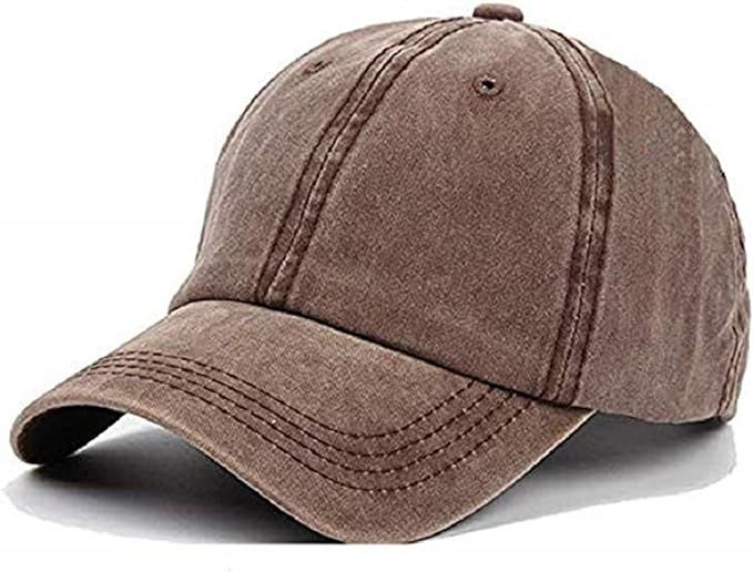 Unisex Vintage Washed Distressed Baseball Cap Adjustable Dad Hat,Army Green at Amazon Women’s C... | Amazon (US)