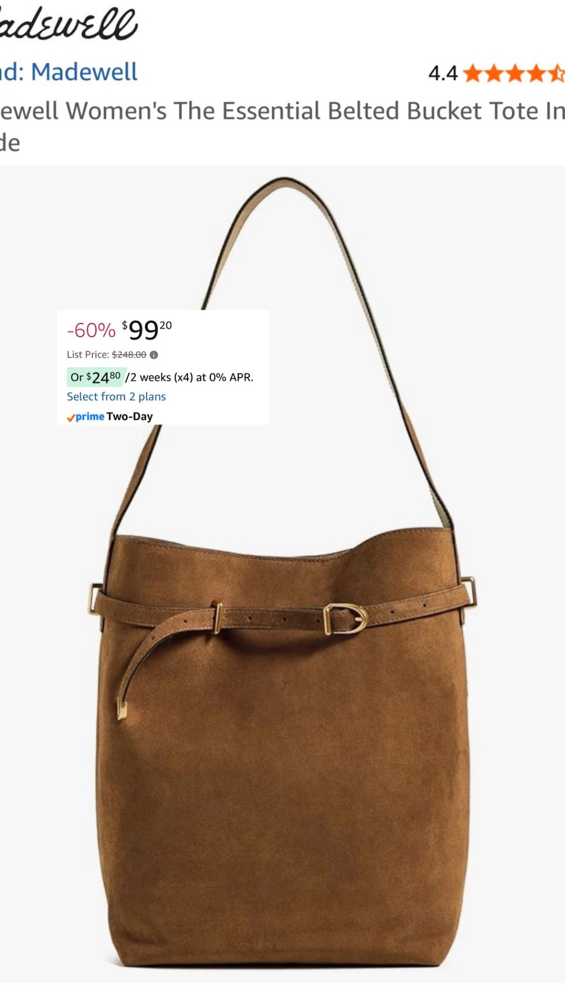Madewell Suede Bucketbag 60% off on Amazon!!!

#LTKMothersDay #LTKootd #LTKSaleAlert