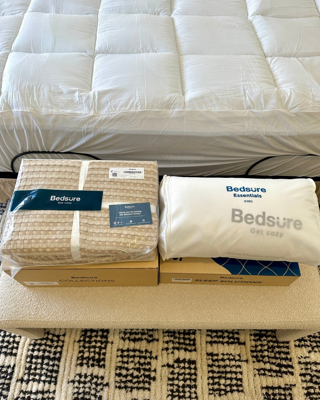 Transform Your Bedroom into a Haven of Comfort with Our Bedding Essentials Collection. 🛌✨ Elevate your sleep experience with this selection of soft sheets, cozy blankets, and plush pillows. Create the perfect sanctuary for relaxation. #BeddingEssentials #SleepInStyle

#LTKhome
