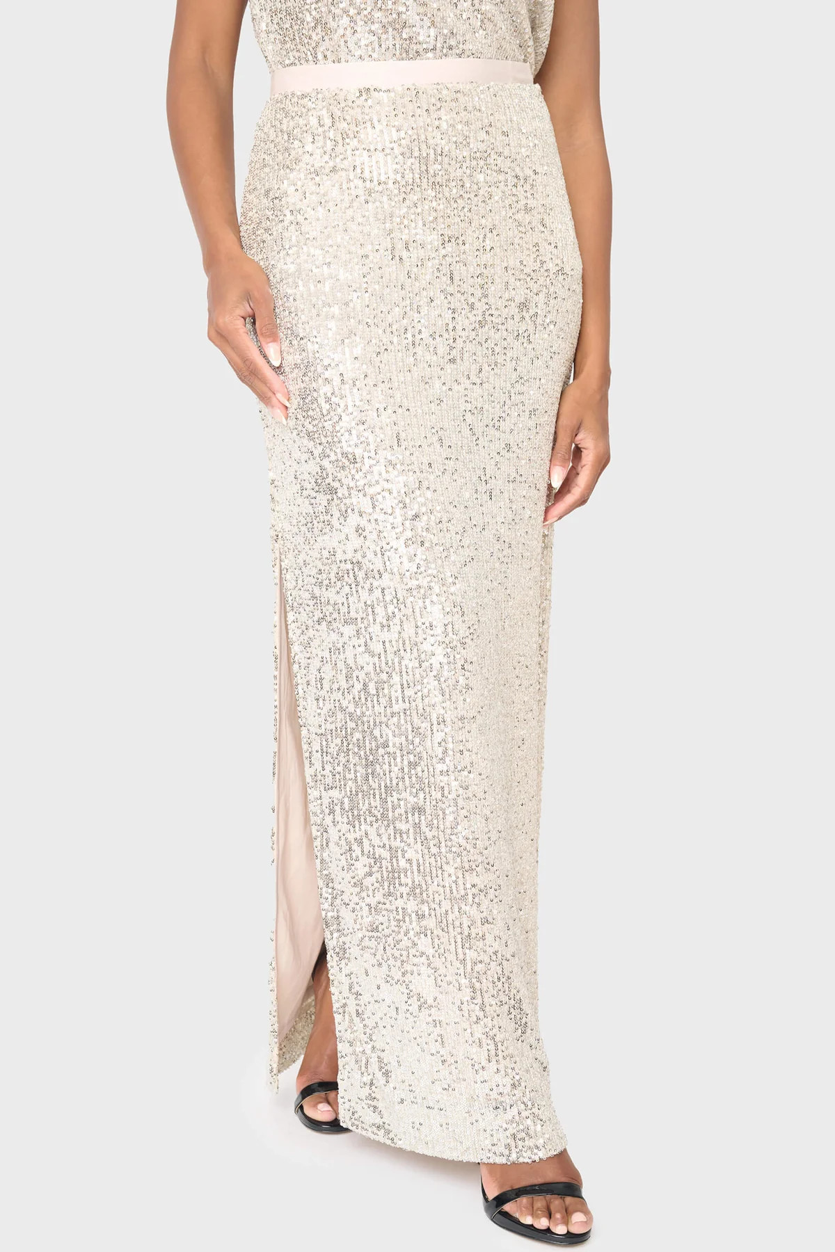 Sparkle & Shine Sequin Maxi Skirt | Gibson