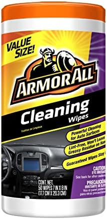 Car Cleaning Wipes by Armor All, Wipes for Car Interior and Car Exterior, 50 Wipes Each | Amazon (US)