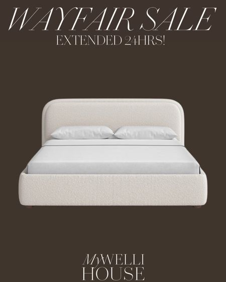 Good news! The WayDay sale from Wayfair just got even better! As if amazing deals on bedroom furniture, living room furniture, and area rugs weren't enough, the sale has been extended for an extra 24 hours! Don't miss out on this incredible opportunity to save big on high-quality home furnishings. Shop now and transform your space with Wayfair! #bedroomfurniture #platformbed #wayfairfinds #bedroomdecor #bedroomessentials

#LTKFind #LTKunder100 #LTKhome