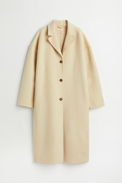 Oversized wool-blend coat | H&M (UK, MY, IN, SG, PH, TW, HK)