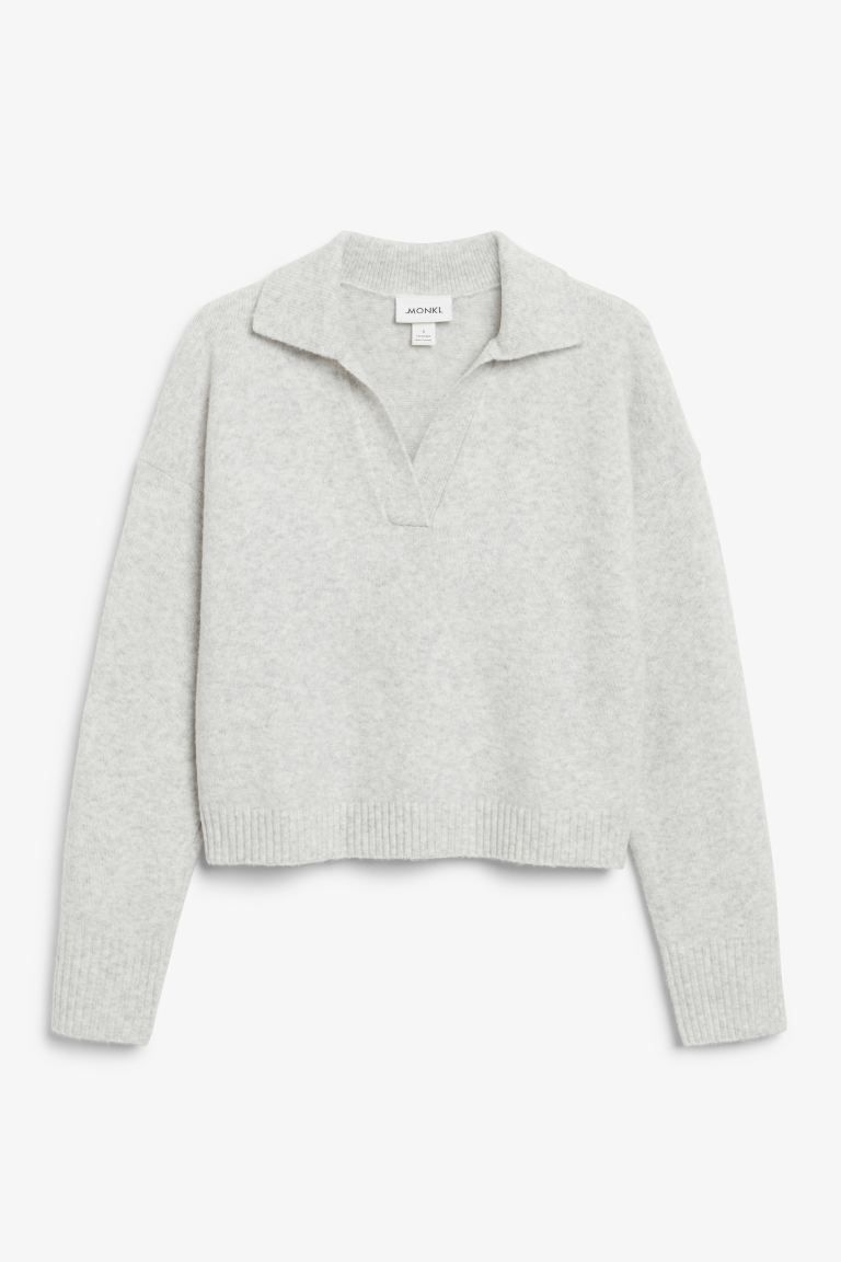 Soft knit polo top | H&M (UK, MY, IN, SG, PH, TW, HK)