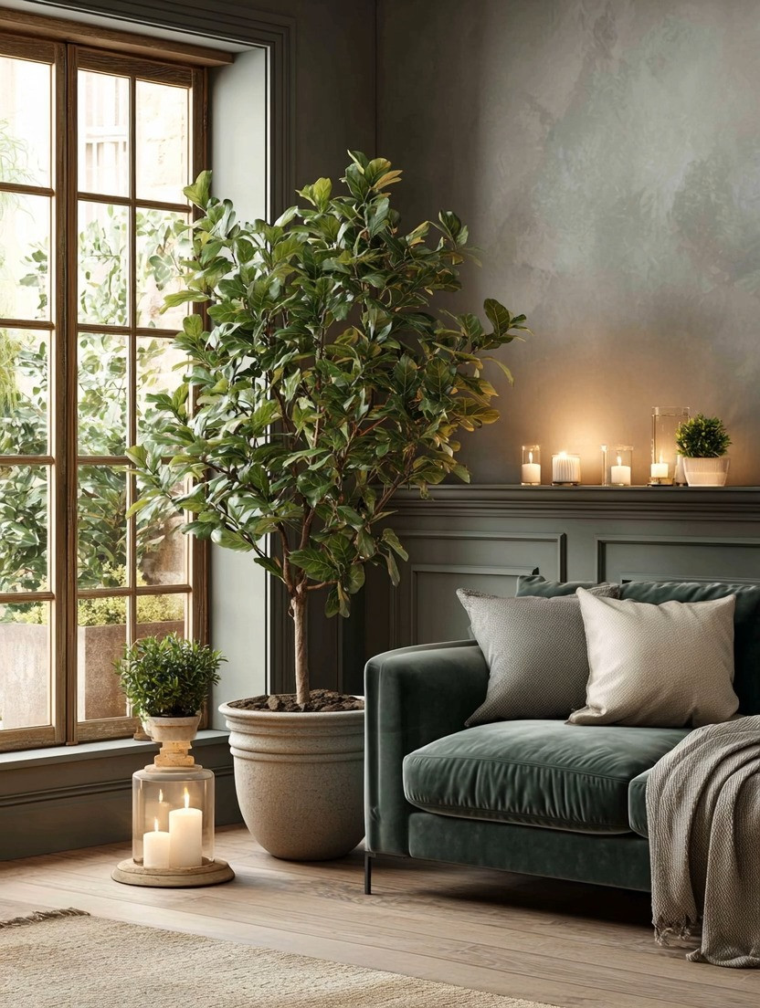 **Do you love a clean, organized home—but still want it to feel beautifully decorated? Go bigger, not busier.**

One of our favorite Elegant & Driven principles is choosing **fewer, larger, intentional pieces** instead of filling a room with many small decorative objects. And greenery is the perfect example.

Instead of scattering several small plants around the room, try **one beautiful indoor tree-like plant**. It gives you height, scale, texture and that connection to nature while keeping the room visually calm and easy to maintain.

Indoor trees are becoming an important part of modern interiors for exactly this reason. They make a statement without creating clutter—and they pair beautifully with velvet, natural wood, stone and other rich textures.

Place one beside a sofa, near a window, in an empty corner or anywhere the room needs a little life.

**One beautiful tree. Big impact. Less clutter. More nature.**

Explore our edit for indoor tree-like plants in different sizes and styles to find the one that works for your home.

#IndoorTrees #ModernInteriors #GreeneryDecor #ElegantAndDriven
 

 #LTKHome