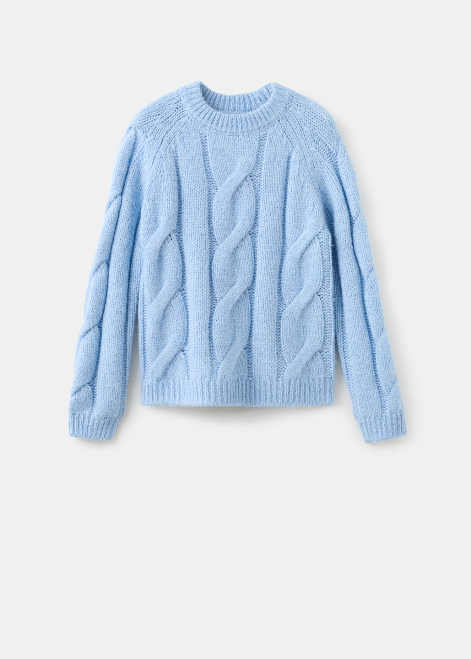 Braided knitted sweater | Mango (US/MX/AU)
