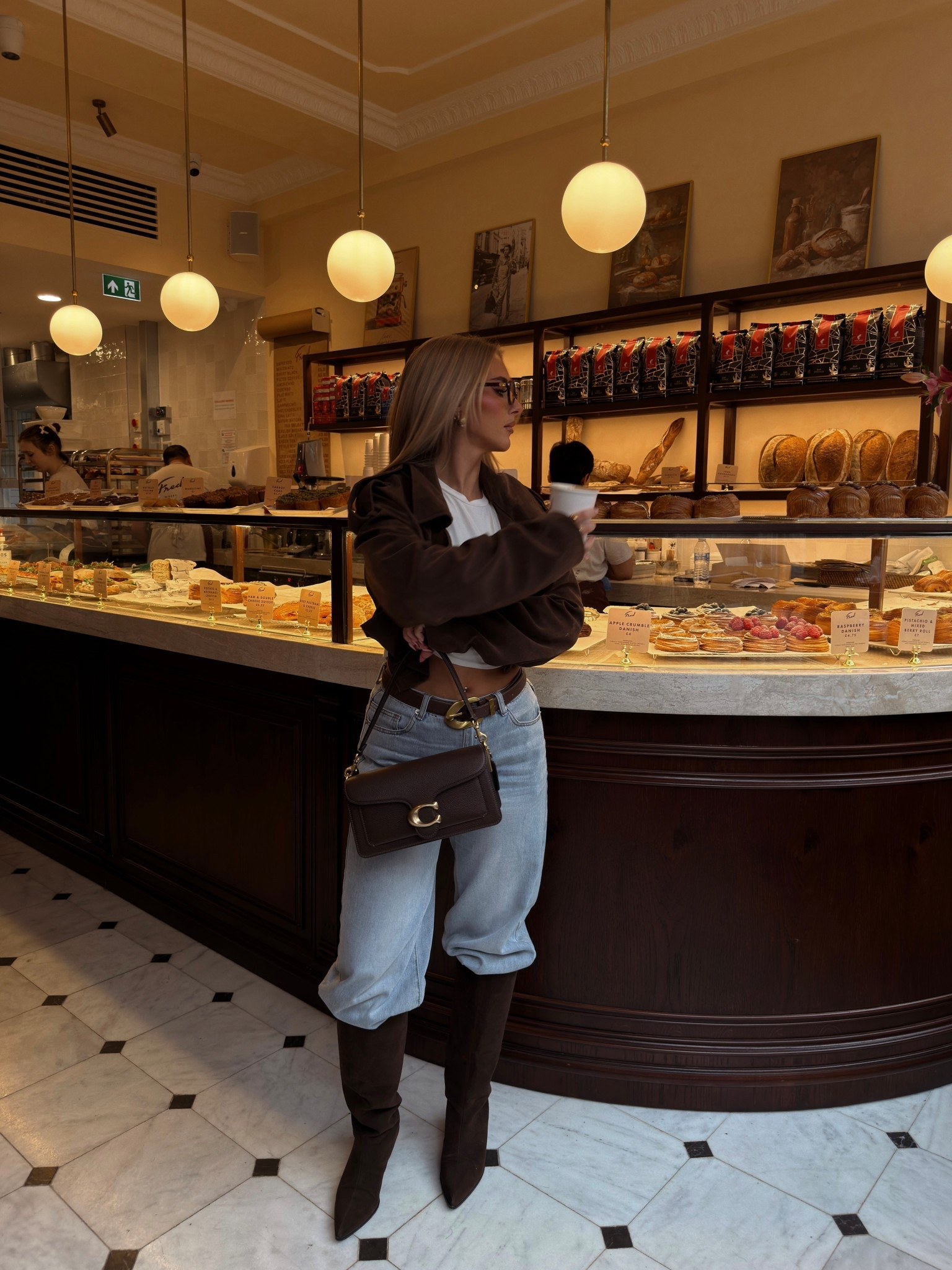 Boots over jeans 

#LTKjeans #LTKFashionMonth #LTKuk