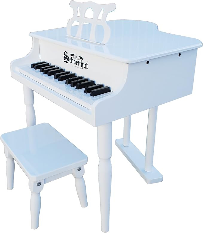 Schoenhut 30 Key Classic Baby Grand with Bench | Amazon (US)
