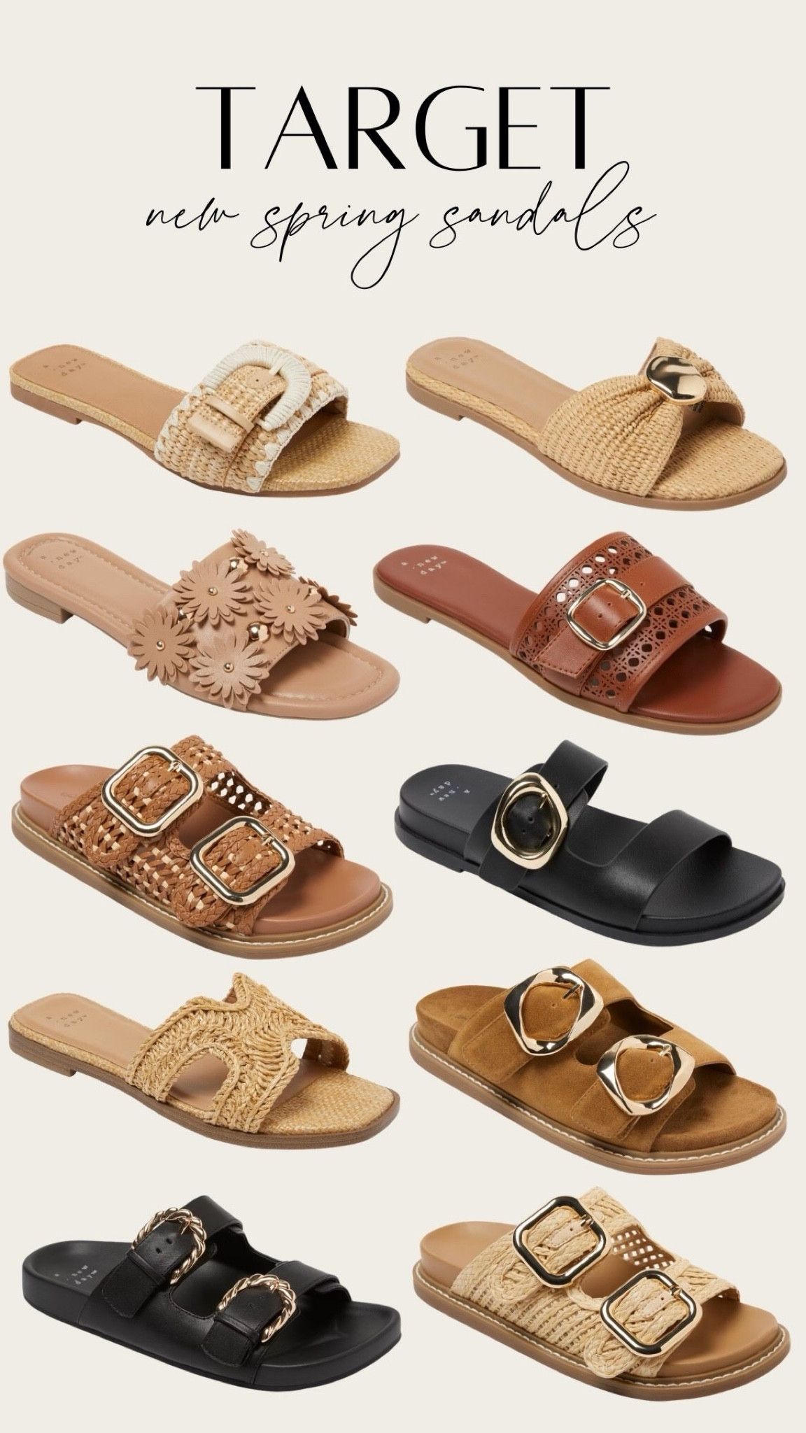 Select sandals 20% off at @Target ! 

#LTKSaleAlert #LTKSeasonal