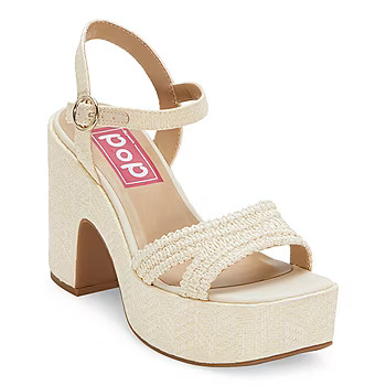 Pop Womens Applaud Heeled Sandals | JCPenney