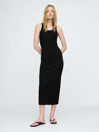Rib Midi Tank Dress | Gap (US)