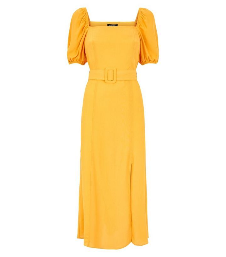 Last chance


                    Mustard Square Neck Belted Midi Dress
						
						Add to Saved... | New Look (UK)