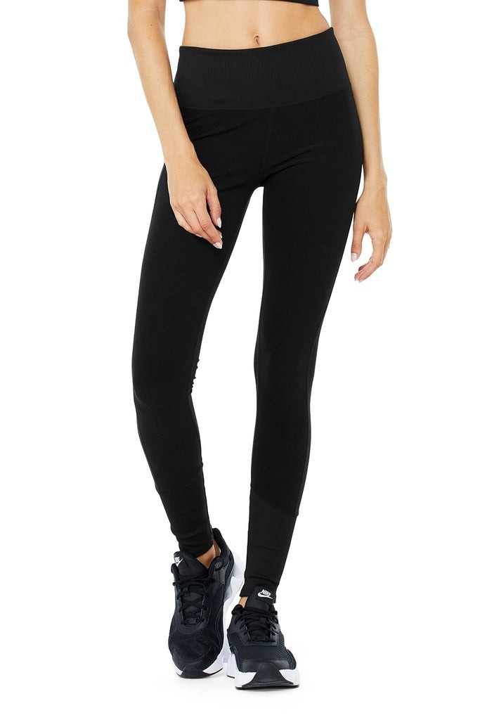 High-Waist Alosoft Lounge Legging | Alo Yoga (US)