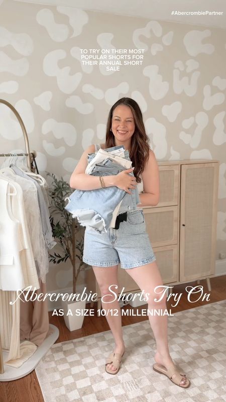 ABERCROMBIE SHORTS SALE!! 25% off + an additional 15% off with code: AFSHORTS 

@Abercrombie #AbercrombiePartner 

I am wearing a size large or size 30 in all pairs! I am more of a rectangle shape, so I prefer the non Curve Love options. If you have a bigger difference between your hip/thigh and waist, I highly recommend trying their Curve Love options! 

#LTKMidsize #LTKFindsUnder100 #LTKSaleAlert