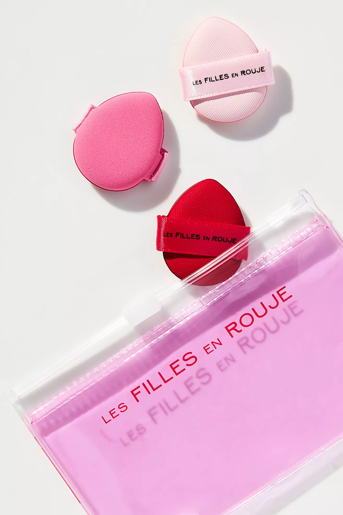 Les Filles en Rouje Le Trio On-The-Go Mini Makeup Sponge Set | Anthropologie (US)