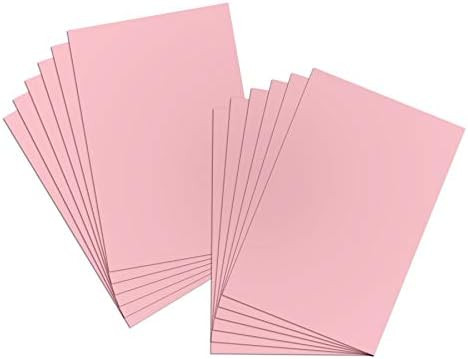 BAZIC Products Pink Poster Board, 22 x 28 in, 25-Case | smooth matte acid-free surface for school... | Amazon (US)
