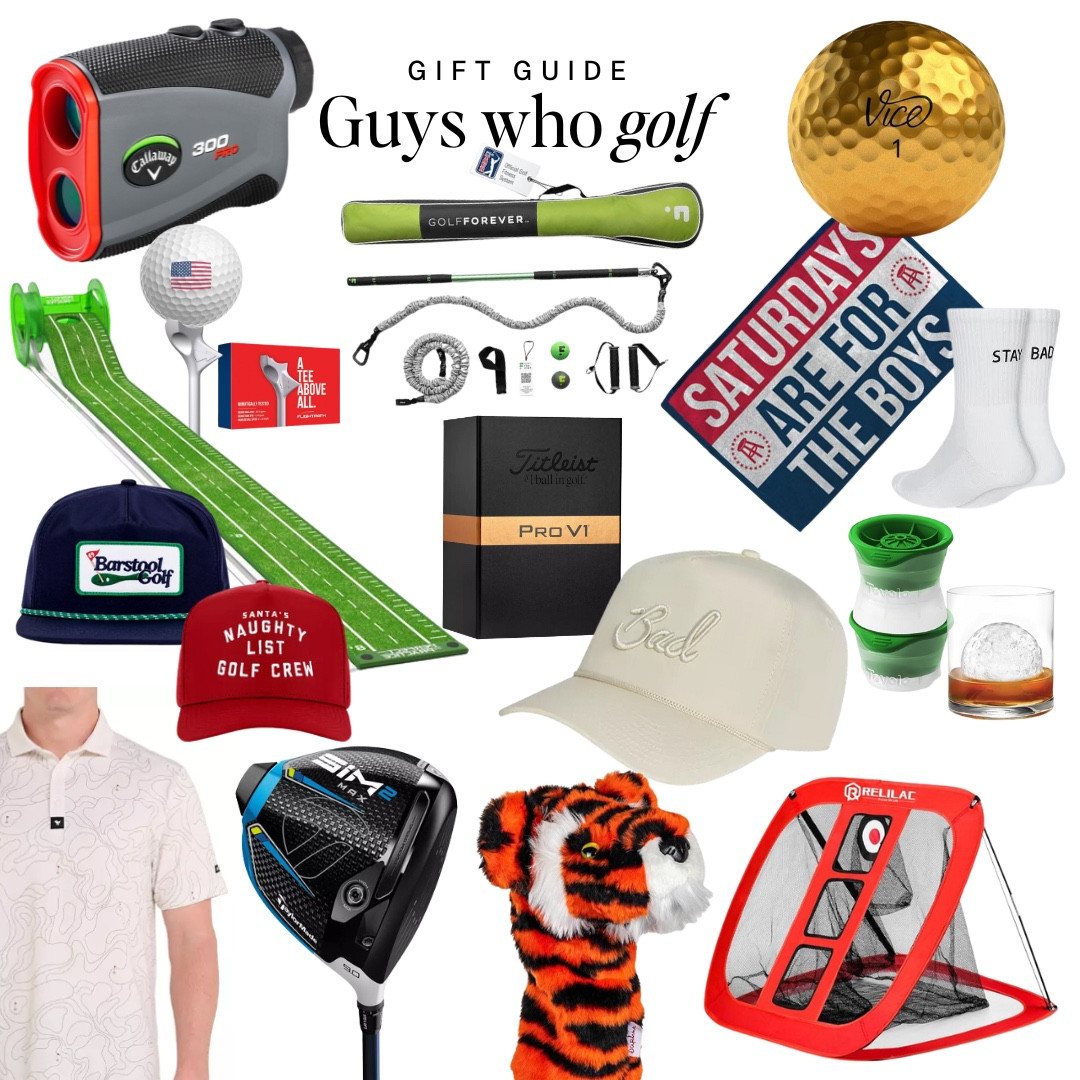 Gifts for him: guys who golf

Sure you could get him something cheesy that has a golf ball on it, or you could actually win at gifting him something he really wants. 

#giftsforhim #golfgift #golfing #holidaygiftideas #giftguide #holiday

#LTKHoliday #LTKMens #LTKGiftGuide