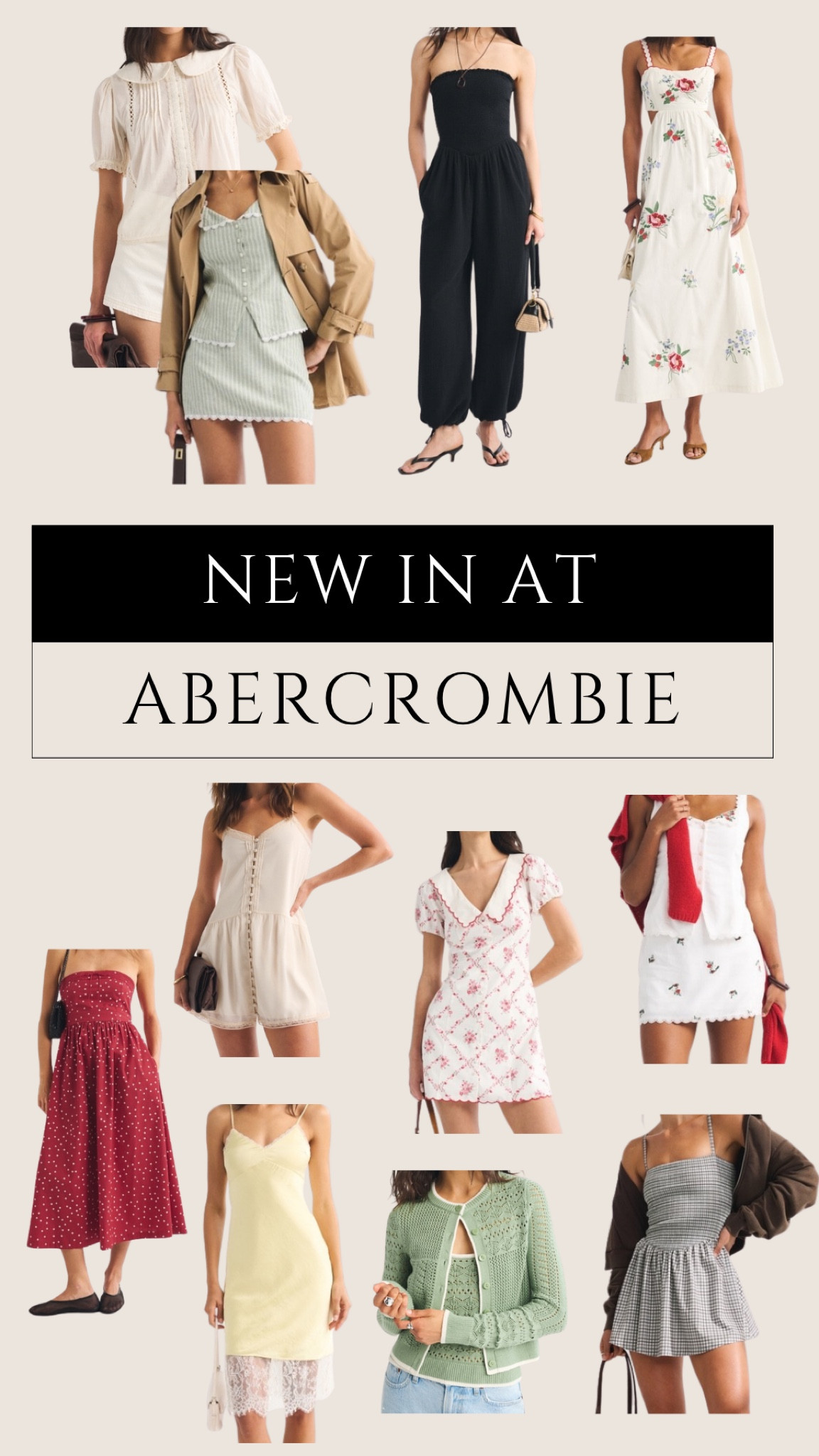 Abercrombie new arrivals for summer 2026!

#LTKootd #LTKgrwm