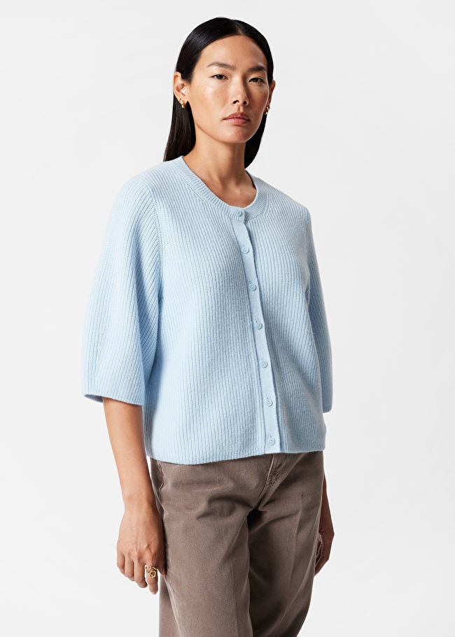 Merino Rib-Knit Cardigan | & Other Stories UK